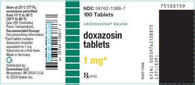 image-04.jpg Doxazosin Tablets Bottle Labels 1 mg - image 04
