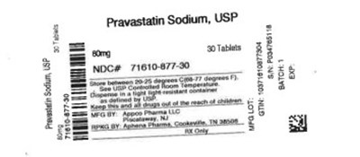 Label (71610 0877 30)