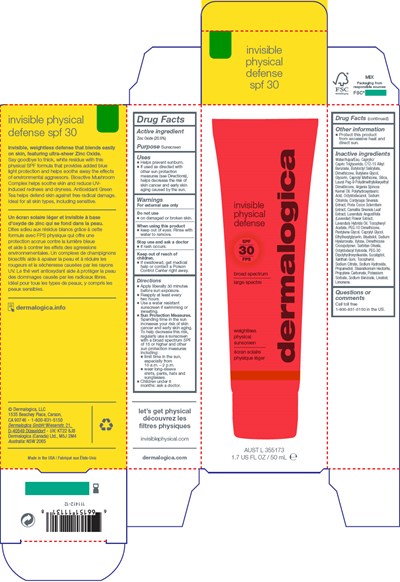 invisible-01.jpg PRINCIPAL DISPLAY PANEL - 50 mL Tube Carton - invisible 01