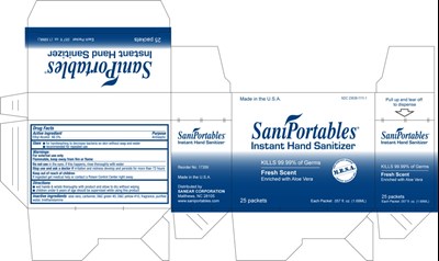 PRINCIPAL DISPLAY PANEL – Sanear 25 count Box - san04 0000 02