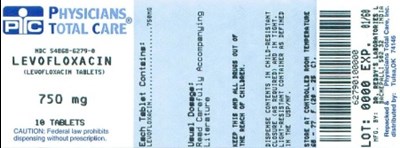 Image Of 750 mg Package Label (6279)