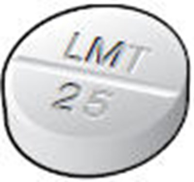Lamotrigine Tablets 25 mg (Lamotrigine 02)