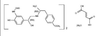 Formoterol_fumarate_structural_formula (Formoterol Fumarate Structural Formula)