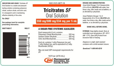 tricitrates-01.jpg PRINCIPAL DISPLAY PANEL - 473 mL Bottle Label - tricitrates 01