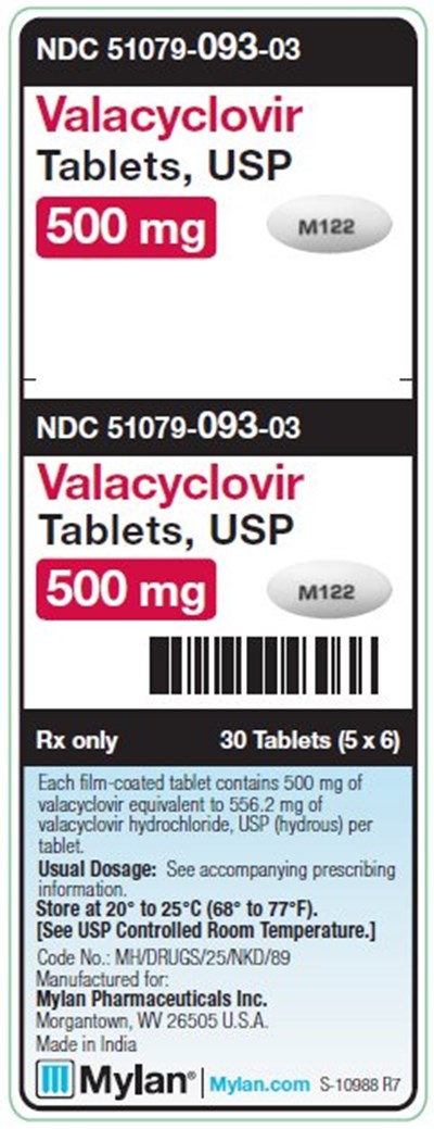 image-01.jpg Valacyclovir 500 mg Tablets Unit Carton Label - image 01