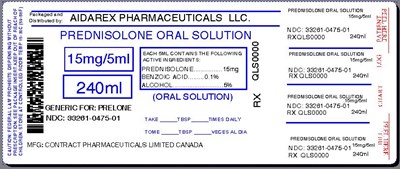Image Label (Prednisolone 15mg 5ml Solution For Contract 2)