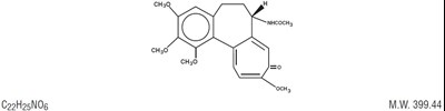 Structural Formula Image (Colchicine Capsules 1)