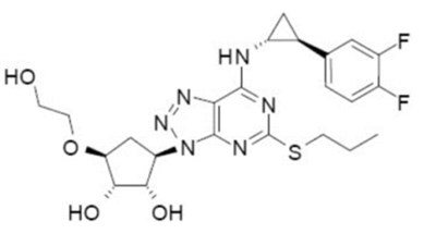 Ticagrelor-struct (Ticagrelor Struct)