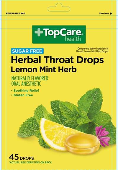 Front Label (20250212 11143 Sf Lemon Mint Herb Drop 45ct Topco    Frontal)