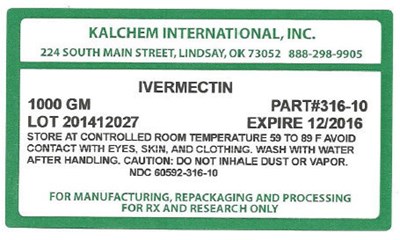 60592-316-10 - Ivermectin
