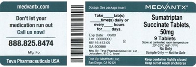 Sumatriptan Succinate Tablets 50mg (2fbc01fb B787 4ff1 Bb9f 280dfe975531 04)