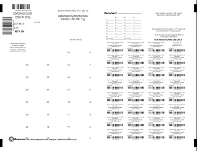PRINCIPAL DISPLAY PANEL - labetalol tabs 8512 8513 2