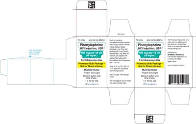 phenylephrine-fig4.jpg PACKAGE LABEL-PRINCIPAL DISPLAY PANEL - 100 mg per 10 mL (10 mg / mL) - Container-Carton (1 Vial) - phenylephrine fig4