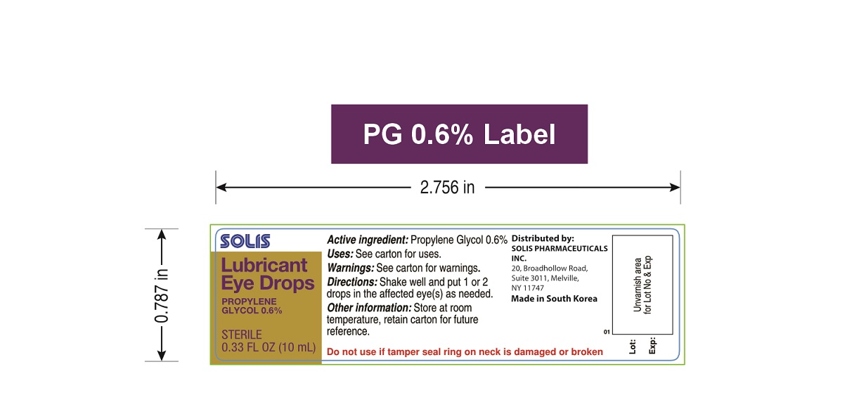 Lubricant Eye Drops Solution/ Drops- Images NDC85185-002