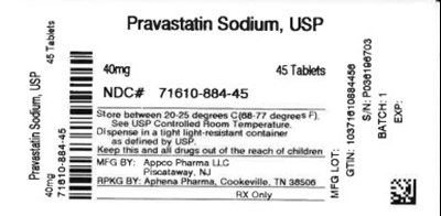 Label - 71610 0884 45