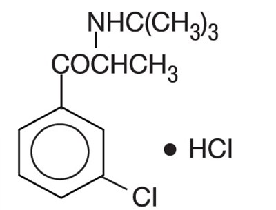 Bupropion Hydrochloride Chemical Structure (Bupropion Hydrochloride Sr 1)