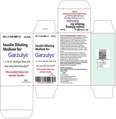 Principal Display Panel – Garzulys (insulin Aspart-fsan) Injection Vial Diluent Carton (Vial Diluent Carton V5)
