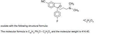 Esc Chem Structure (Escitalopram 6)