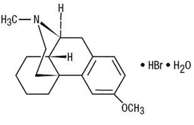 Image Description (Dextromethorphan Hydrobromide Structure)