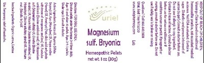 Magnesiumsulfbryoniapellets