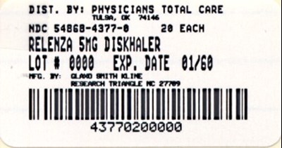 Image Of 5 mg Package Label (4377)