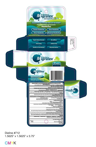 Image Of Carton Label (Migralex Carton Label)
