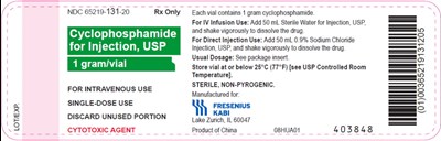 Principal Display Panel – 1 Gram/vial – Vial Label (Cyc0c 0000 06)