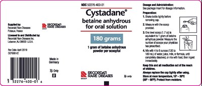 image-05.jpg CYSTADANE (betaine anhydrous) for oral solution label - image 05