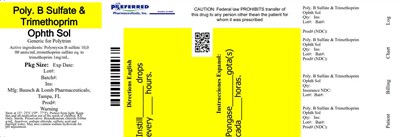 Poly B Sulfate And Trimethoprim Ophth Solution (Carton)