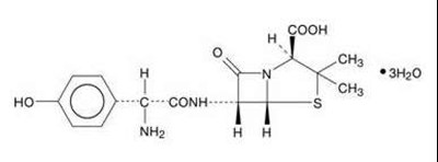 Chemical Structure (Amoxicillin Str)