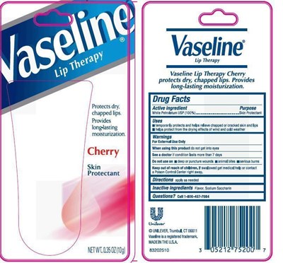 Vaseline Lip Therapy Cherry 0.35 Oz Blister Card (Vltcherryblistercardpdp)