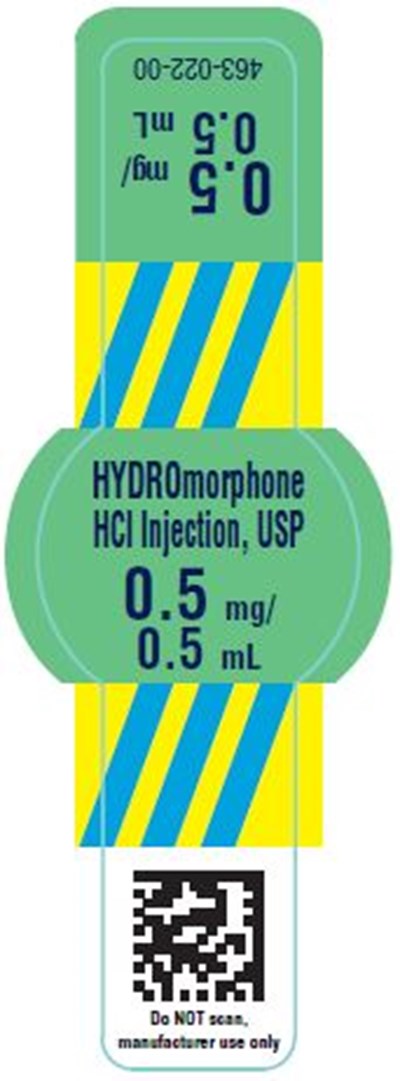 Hydromorphone Pfs 0.5 mg Tamper Seal (Hydromorphone HCl Injection Usp   Syringe 10)