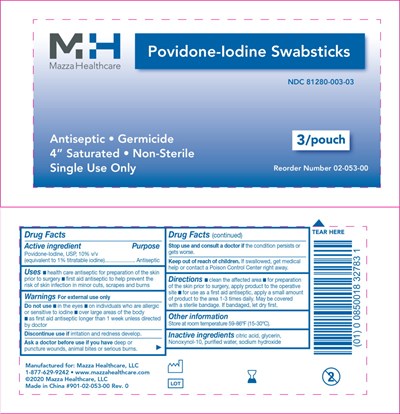 Principal Display Panel (3 Applicators Pouch Label)