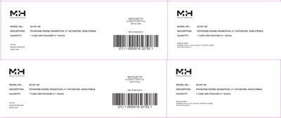 Principal Display Panel (500 Pouch Carton Label)