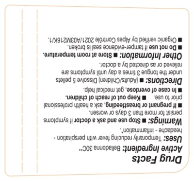 Belladonna 30c 3p P2 (Belladonna 30c P2)