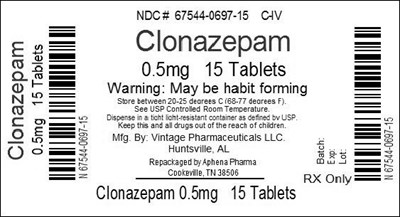 Bottle Label 0.5mg (67544 697)