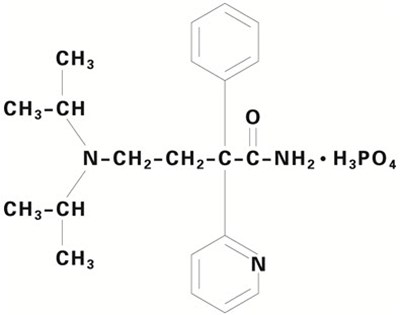 Chemical Structure - disopyramide 01