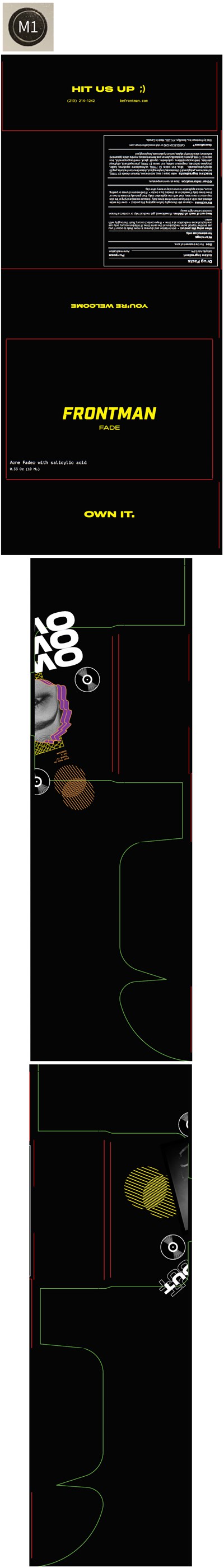 frontman-03.jpg PRINCIPAL DISPLAY PANEL - 10 ML Tube Carton - NDC 79638-589-01 - frontman 03