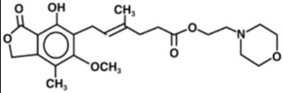 Chemical Structure (Cellcept 01)