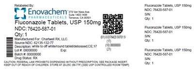 image description - fluconazole tablets 150mg 1s label