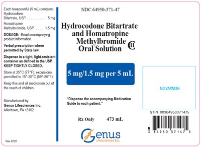 hydrocodone-04.jpg PRINCIPAL DISPLAY PANEL - 473 mL Bottle Label - hydrocodone 04