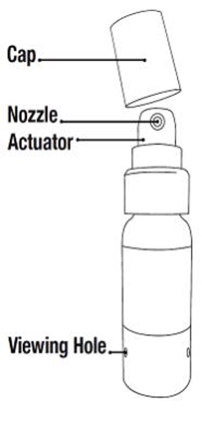 Aerosol Spray Bottle (Nitroglycerin Lingual Aerosol 03)