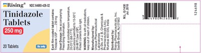 Tinidazole Tablets 250mg 20ct