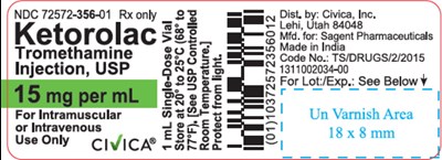 Package Label – Principal Display Panel – Vial Label (Ket0u 0000 02)