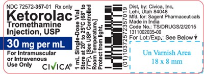 Package Label – Principal Display Panel – Vial Label (Ket0u 0000 04)