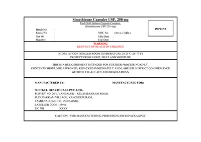 Simethicone-bulk-label - simethicone 250mg