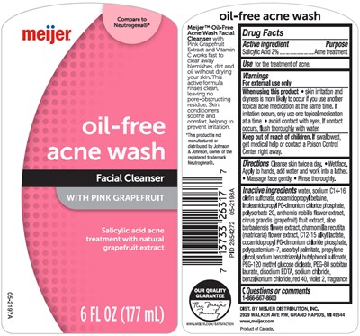 PRINCIPAL DISPLAY PANEL - 177 mL Bottle Label - meijer 01