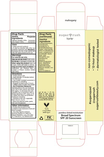 sugarrush-09.jpg PRINCIPAL DISPLAY PANEL - 30 mL Tube Carton - mahogany - sugarrush 09