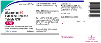 alprazolam-fig4.jpg PACKAGE LABEL-PRINCIPAL DISPLAY PANEL - 4 mg (60 Tablet Bottle) - alprazolam fig4