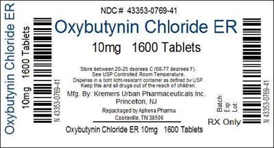 Bottle Label 10mg (43353 769)